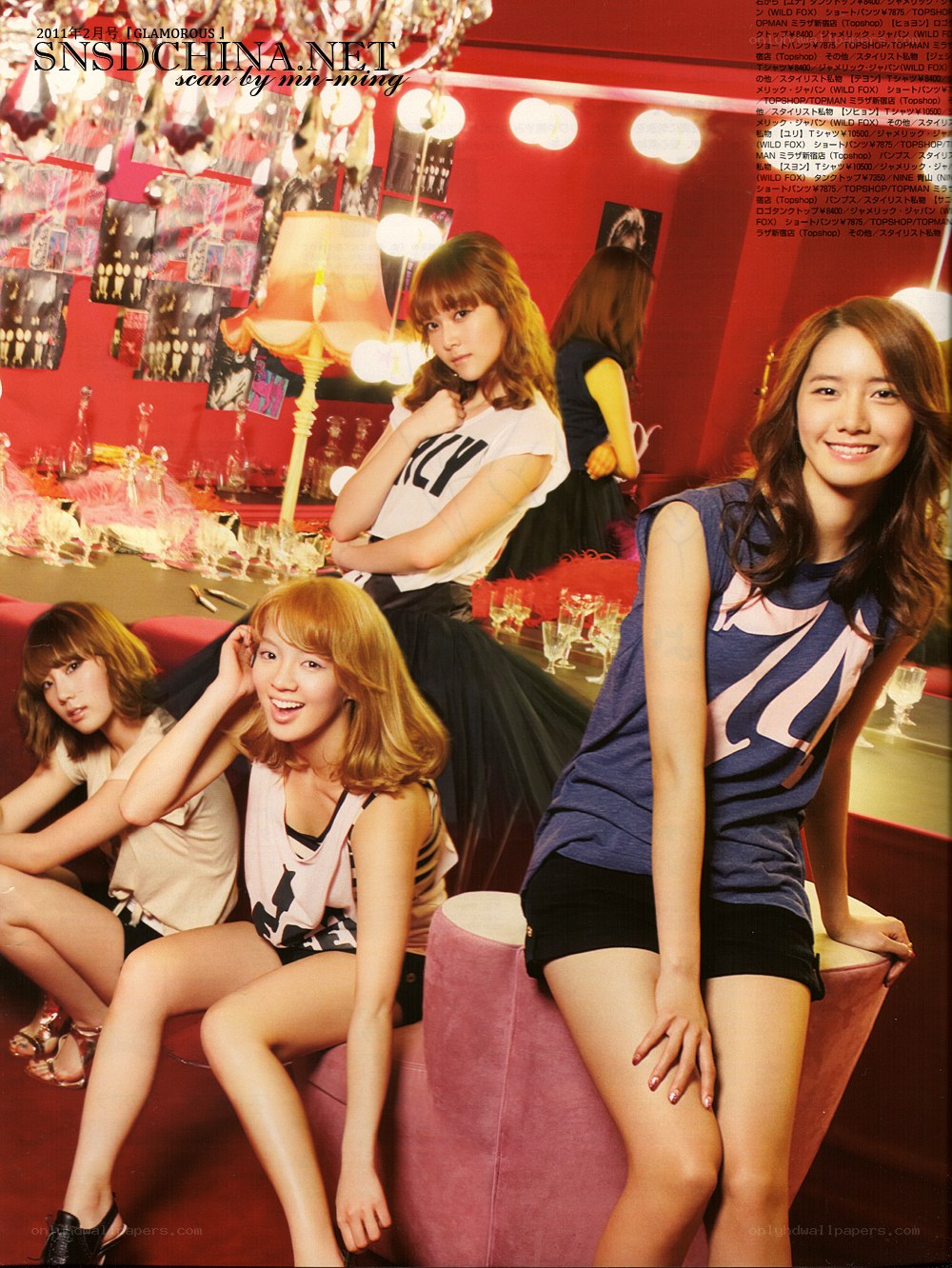 K-pop group photo shoot