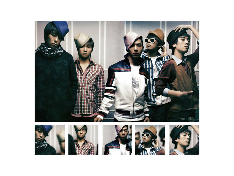 K-pop group portrait