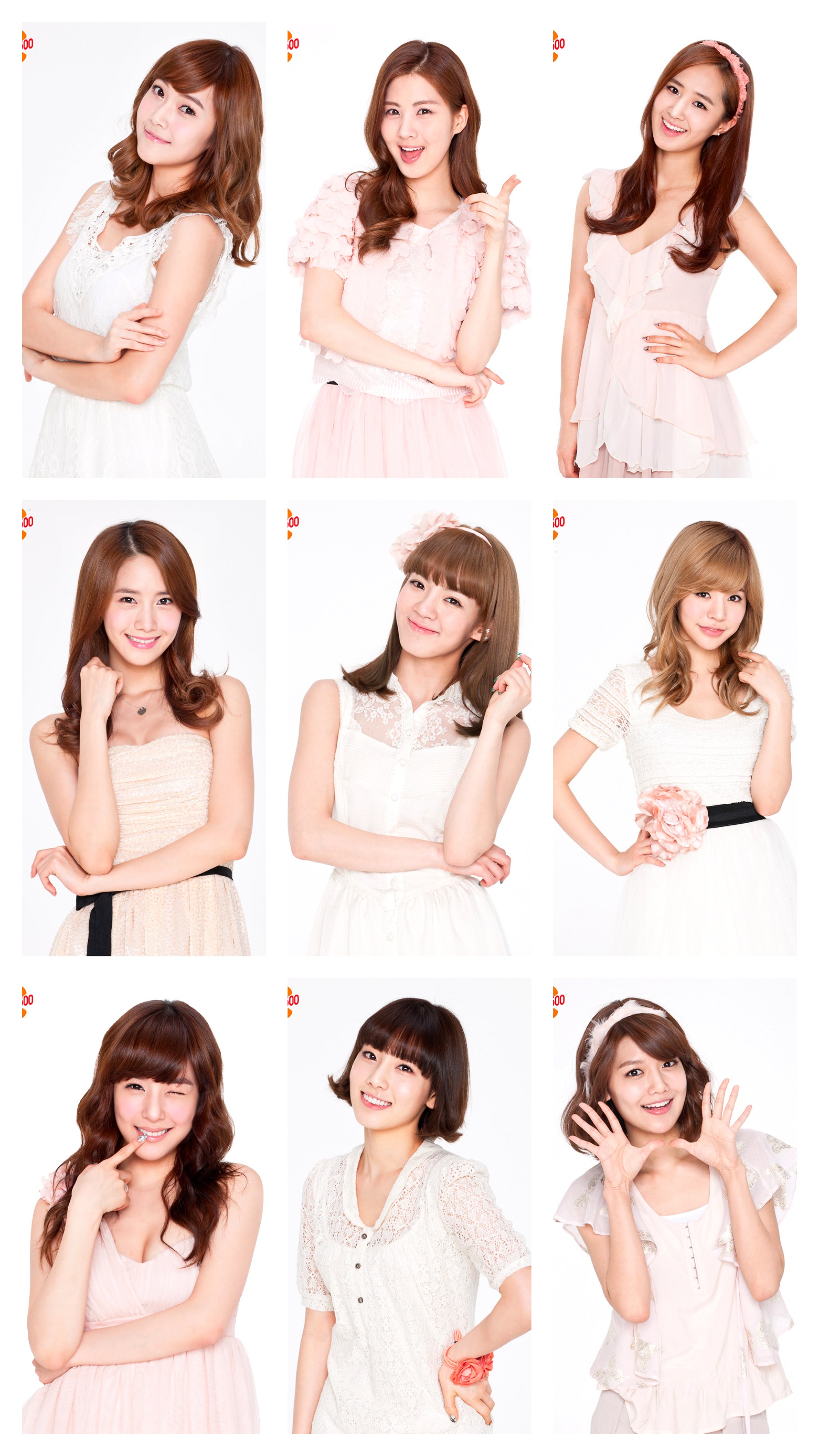 K-pop group portrait series