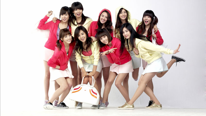 K-pop group posing together
