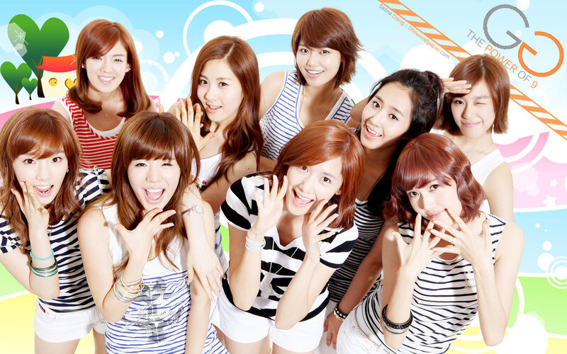 K-pop group posing together