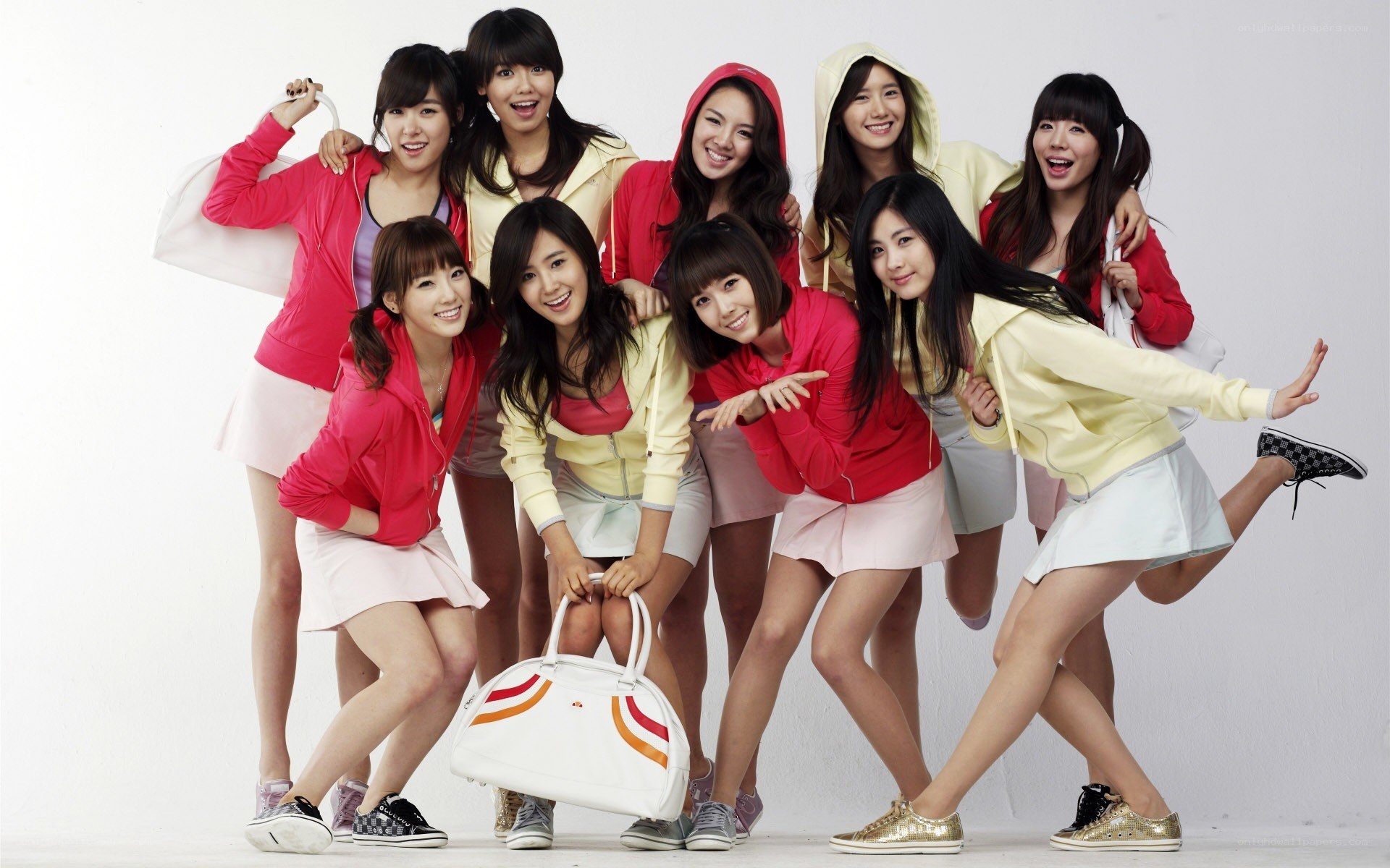 K-pop group posing together