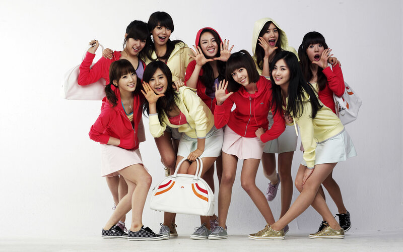 K-pop group posing together