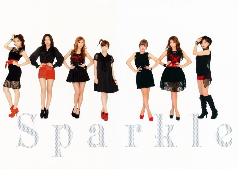 K-pop group Sparkle