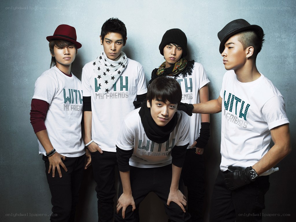 K-pop group with matching shirts