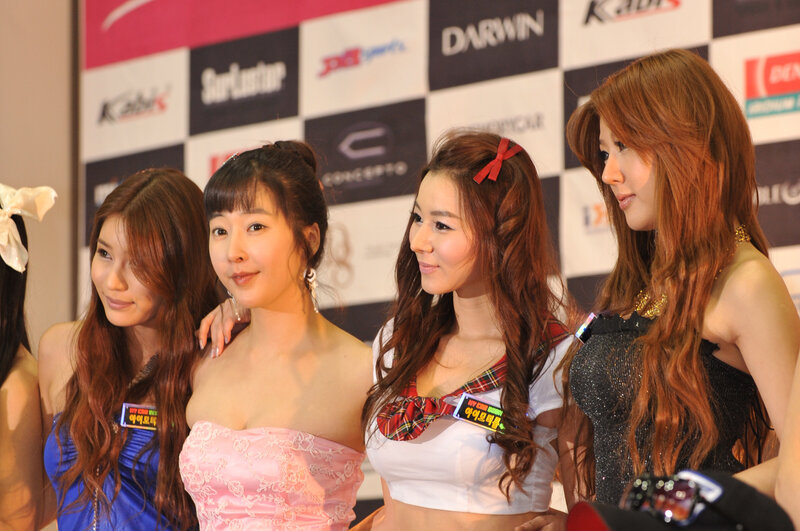 K-pop idols at event