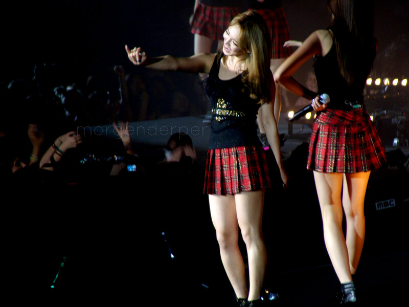 K-pop performance on stage