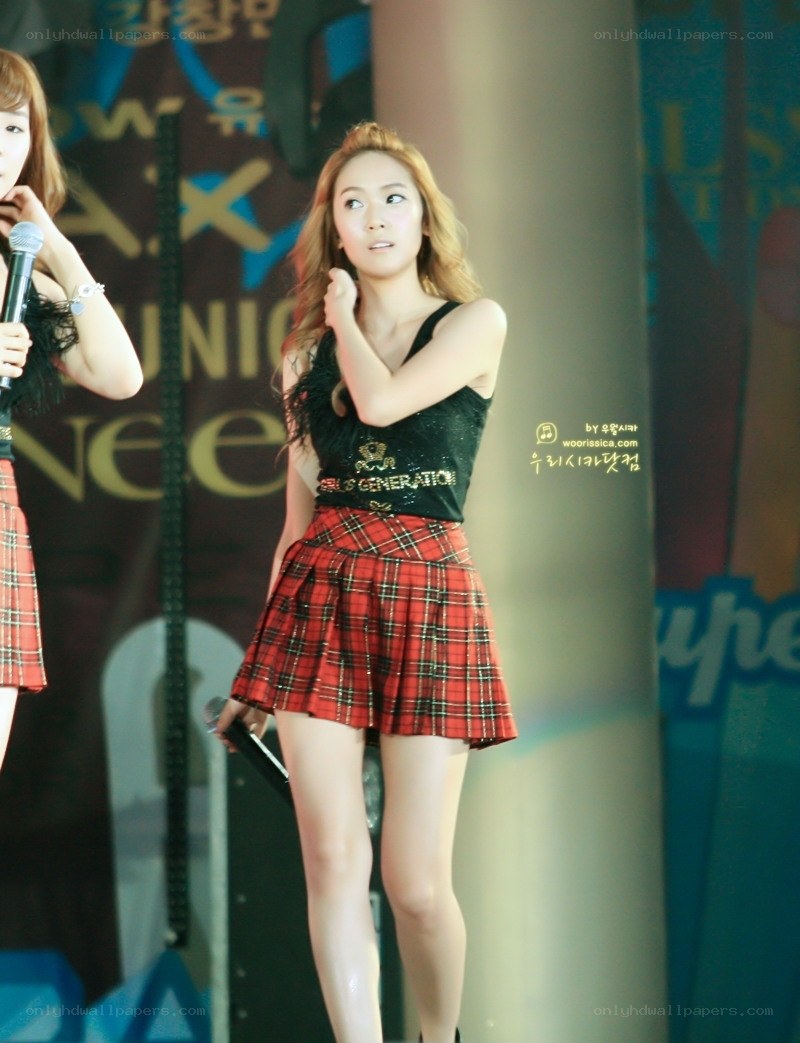 K-pop performer on stage