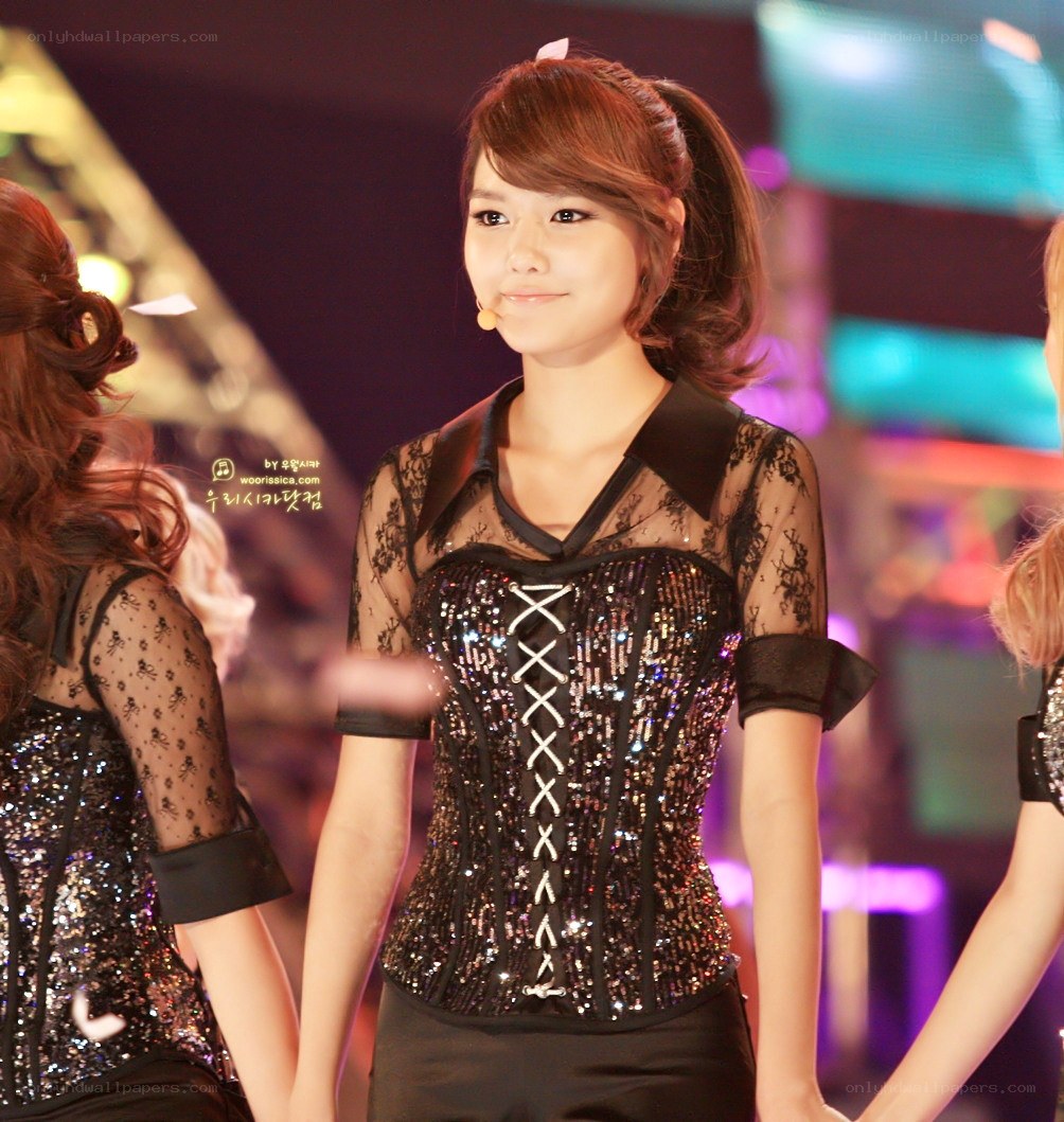 K-pop performer on stage