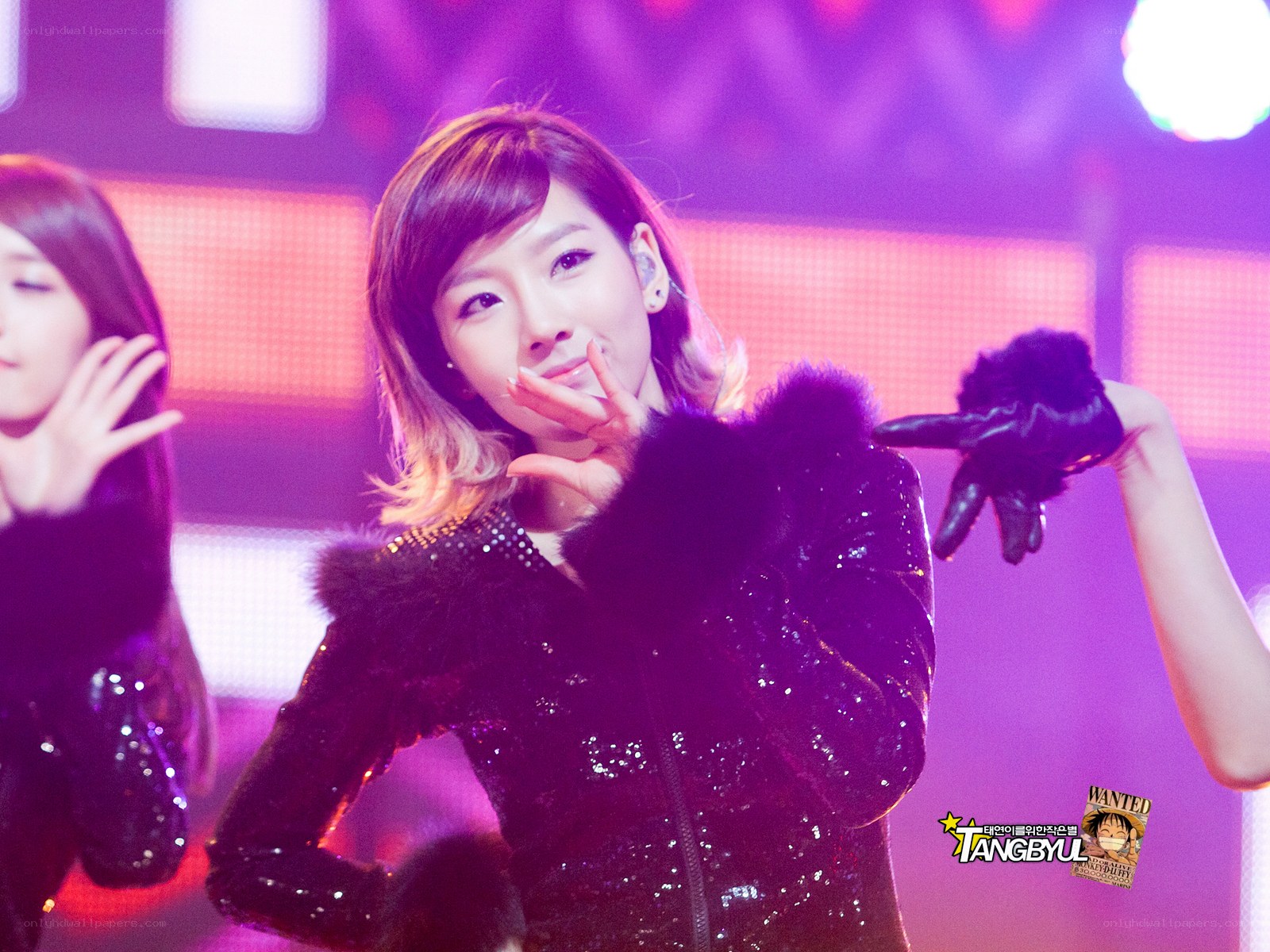 K-pop performer on stage