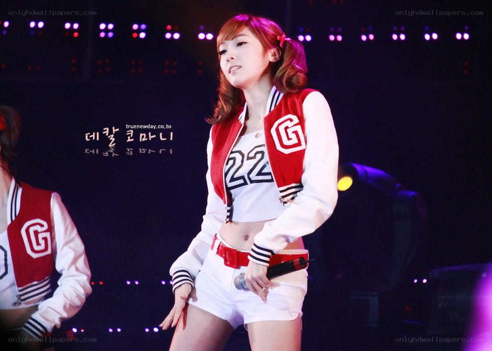 K-pop performer on stage