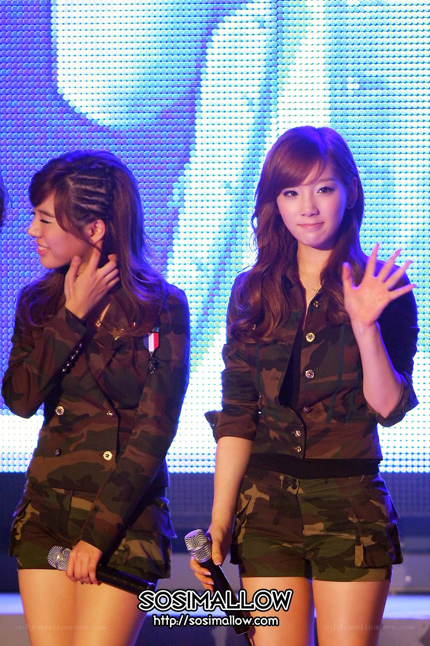 K-pop performers on stage