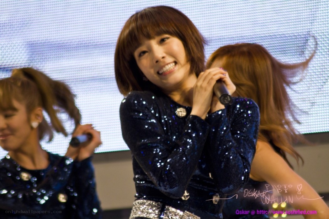 K-pop performers on stage