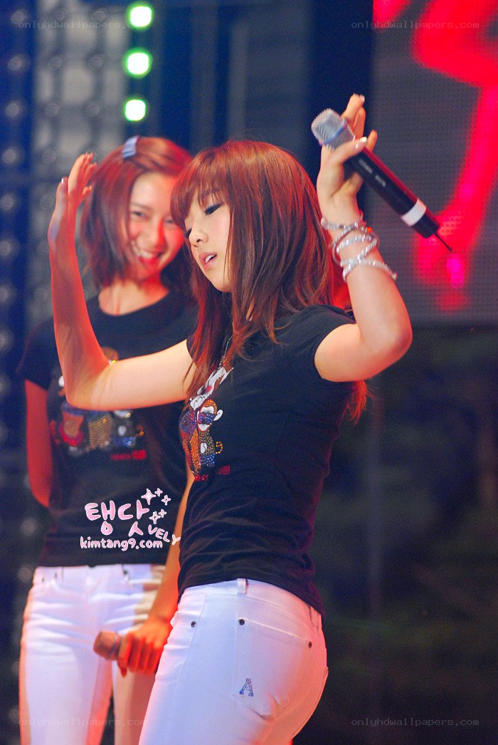 K-pop performers on stage