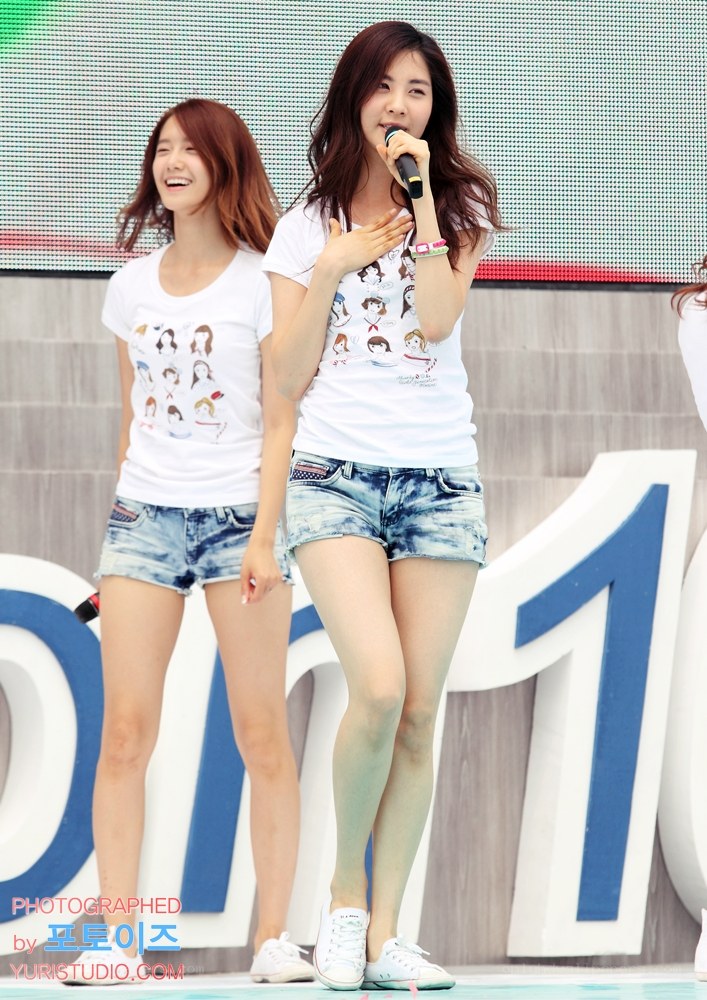 K-pop performers on stage