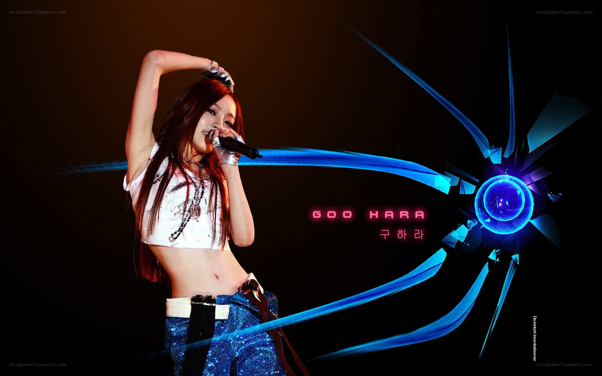 K-pop singer performing on stage