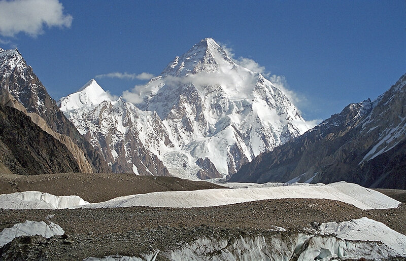 K2 mountain peak