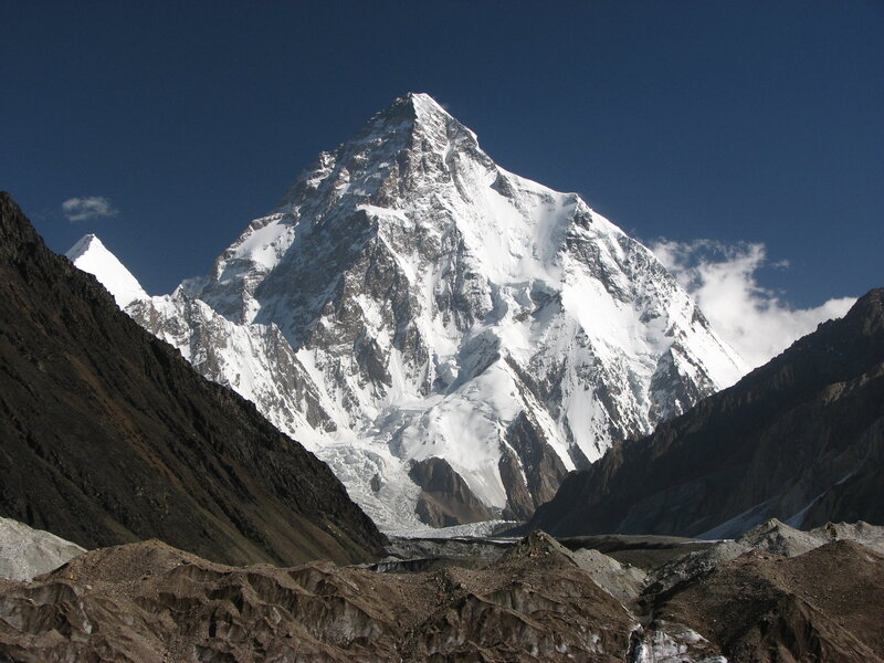 K2 mountain peak
