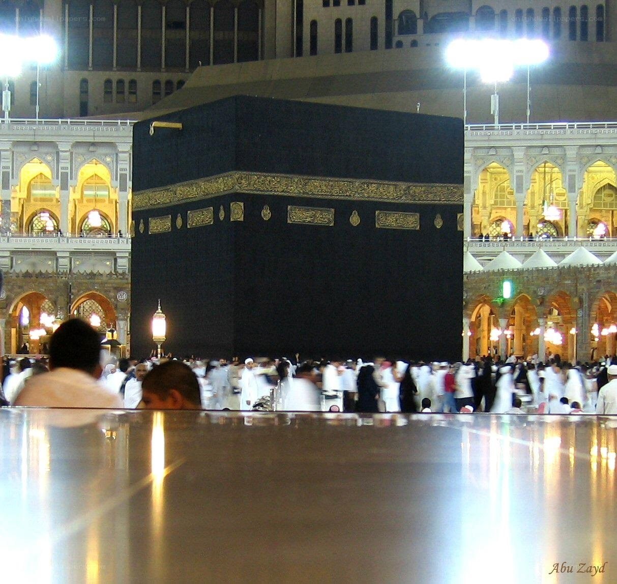 Kaaba at the Grand Mosque