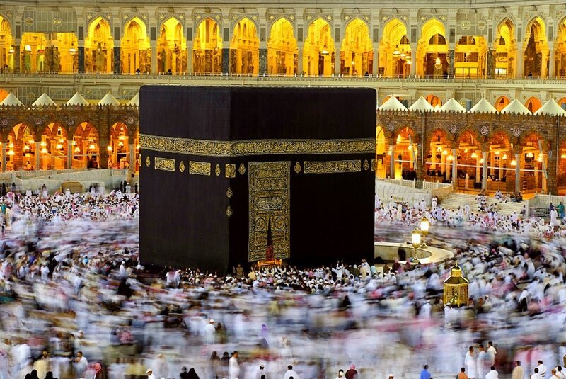Kaaba in Mecca — Black