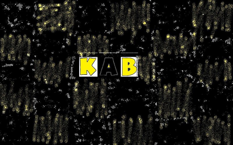 KAB logo on textured background