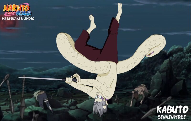 Kabuto in Sennin Mode