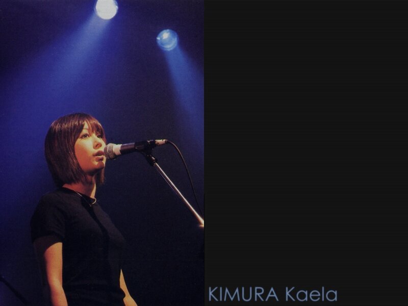 Kaella Kimura singing on stage