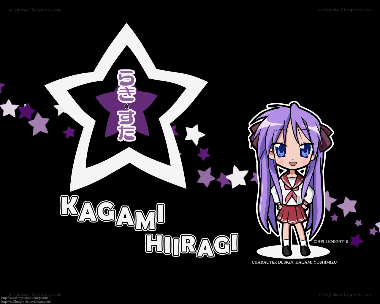 Kagami Hiiragi chibi art