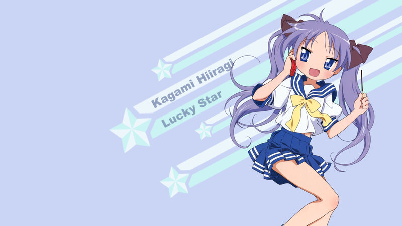 Kagami Hiiragi from Lucky Star