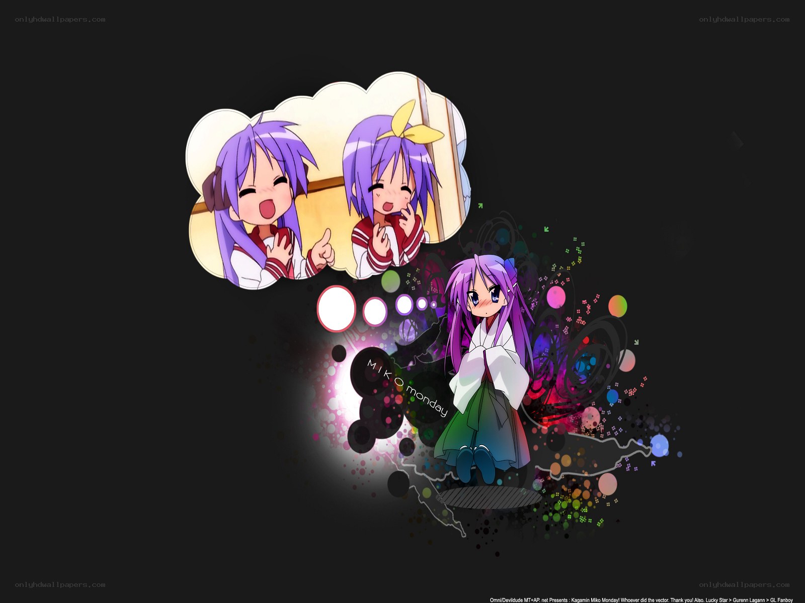 Kagamin Miko Monday artwork