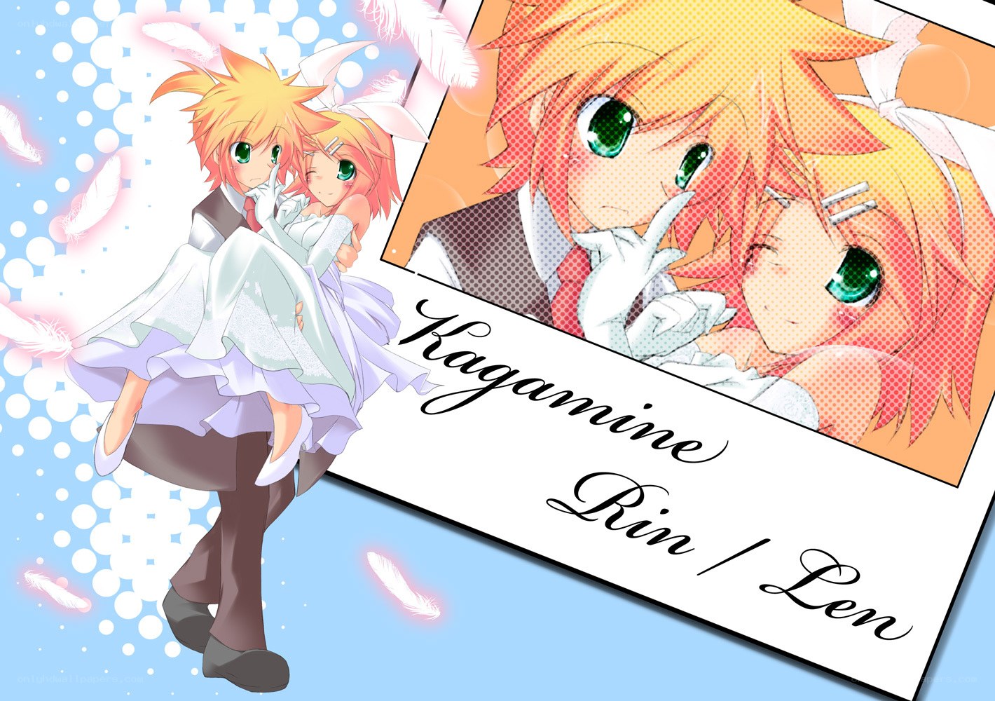 Kagamine Rin and Len art