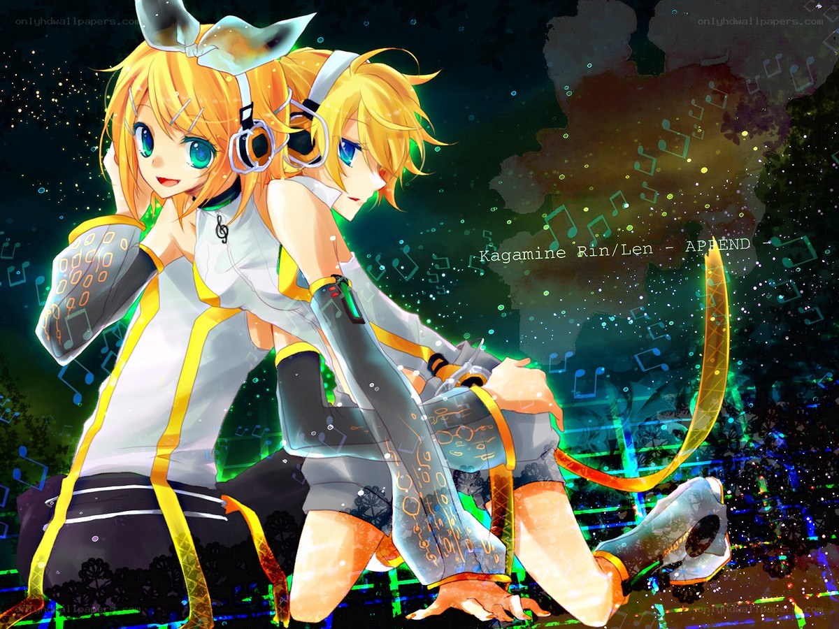 Kagamine Rin and Len artwork