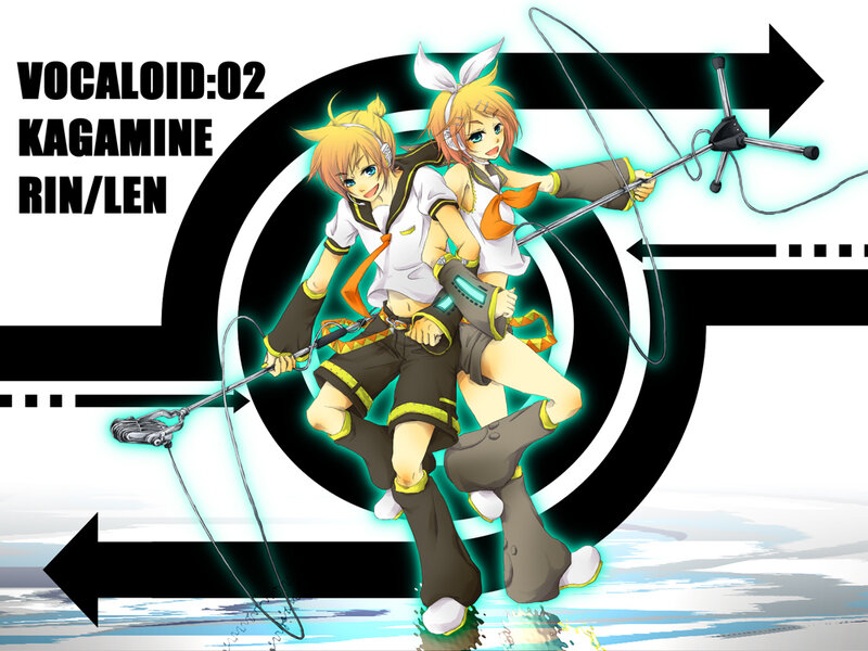 Kagamine Rin and Len characters