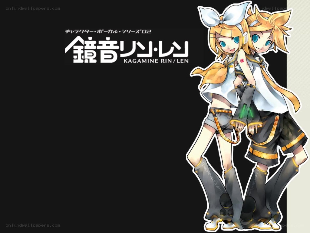 Kagamine Rin and Len characters
