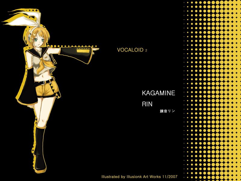Kagamine Rin character art
