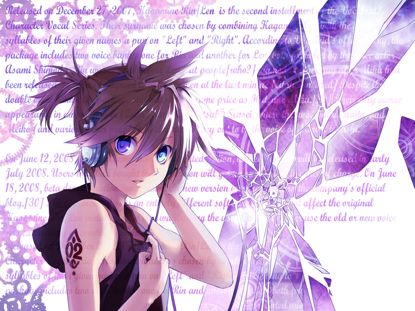 Kagamine Rin character art