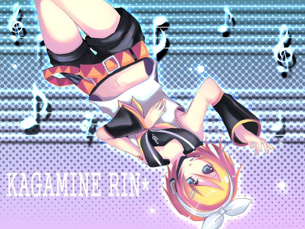Kagamine Rin dancing
