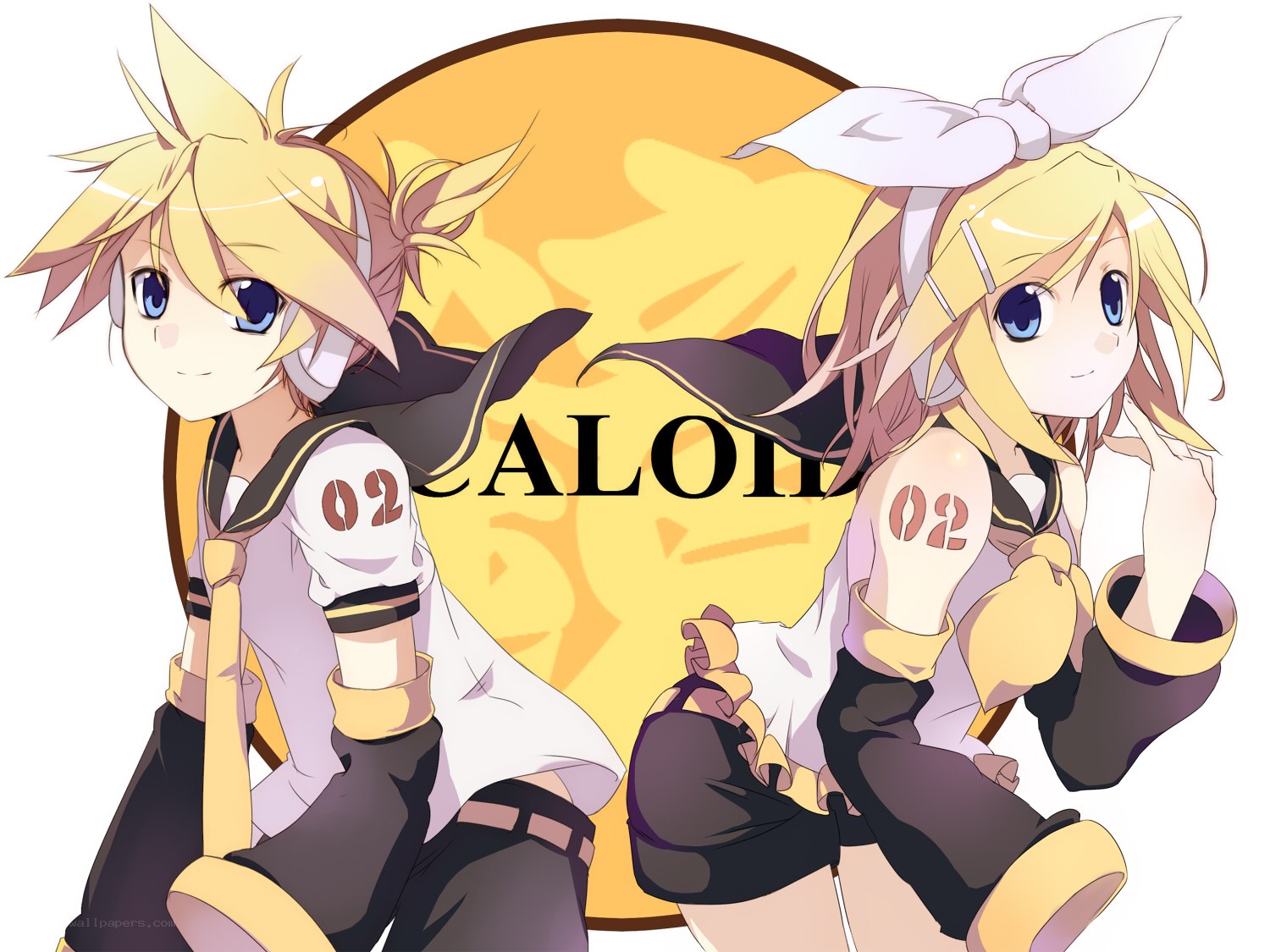 Kagamine twins artwork