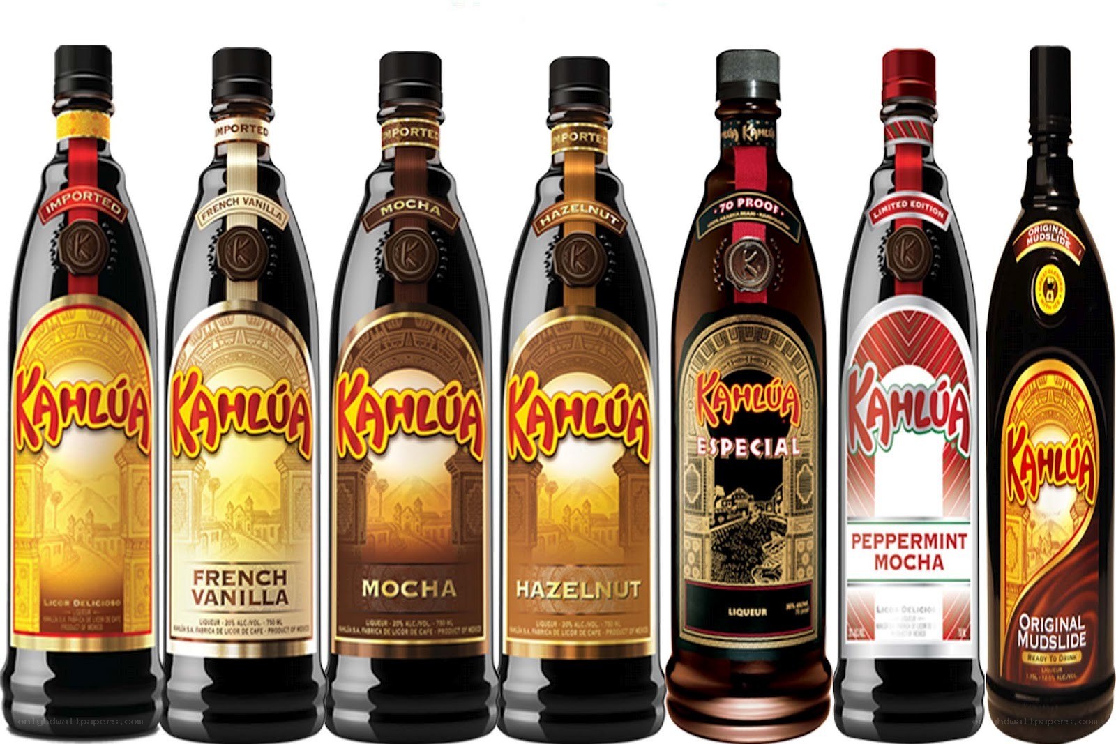 Kahlúa liqueur bottle collection