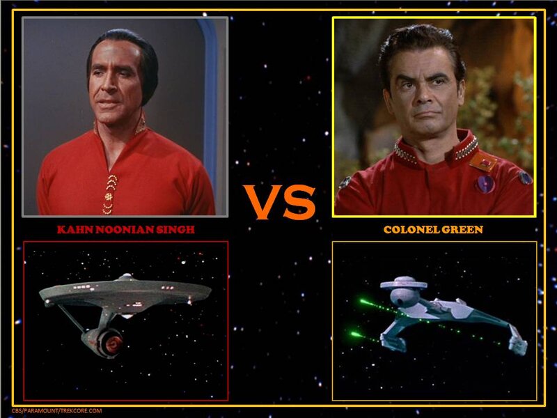Kahn Noonien Singh Vs Colonel Green