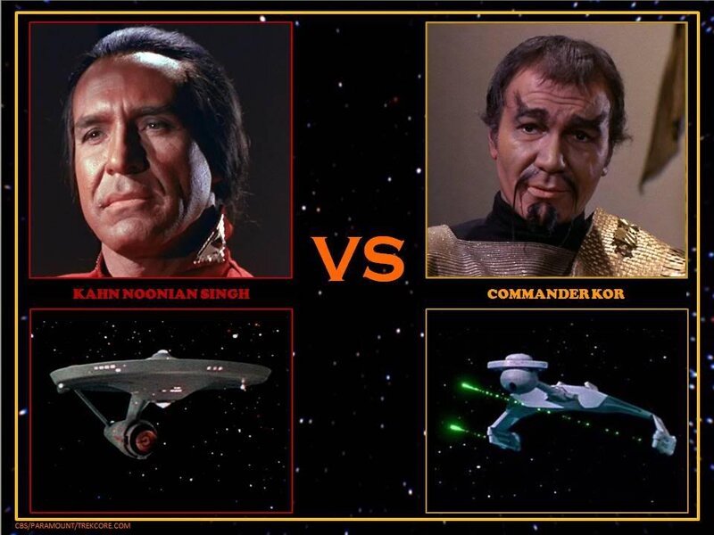Kahn Noonien Singh Vs Commander Kor