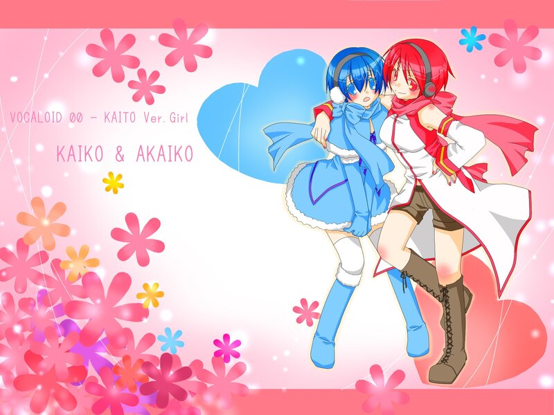Kaito and Akiko characters