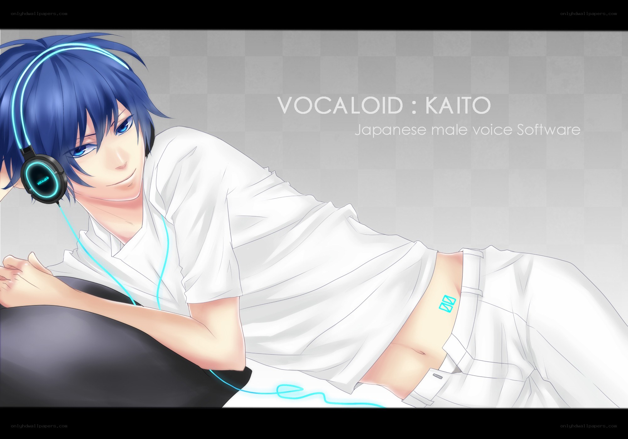 Kaito Vocaloid character art