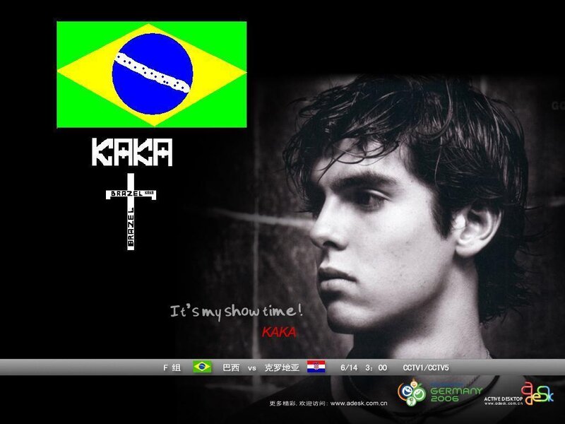 Kaka Brazil football wallpaper