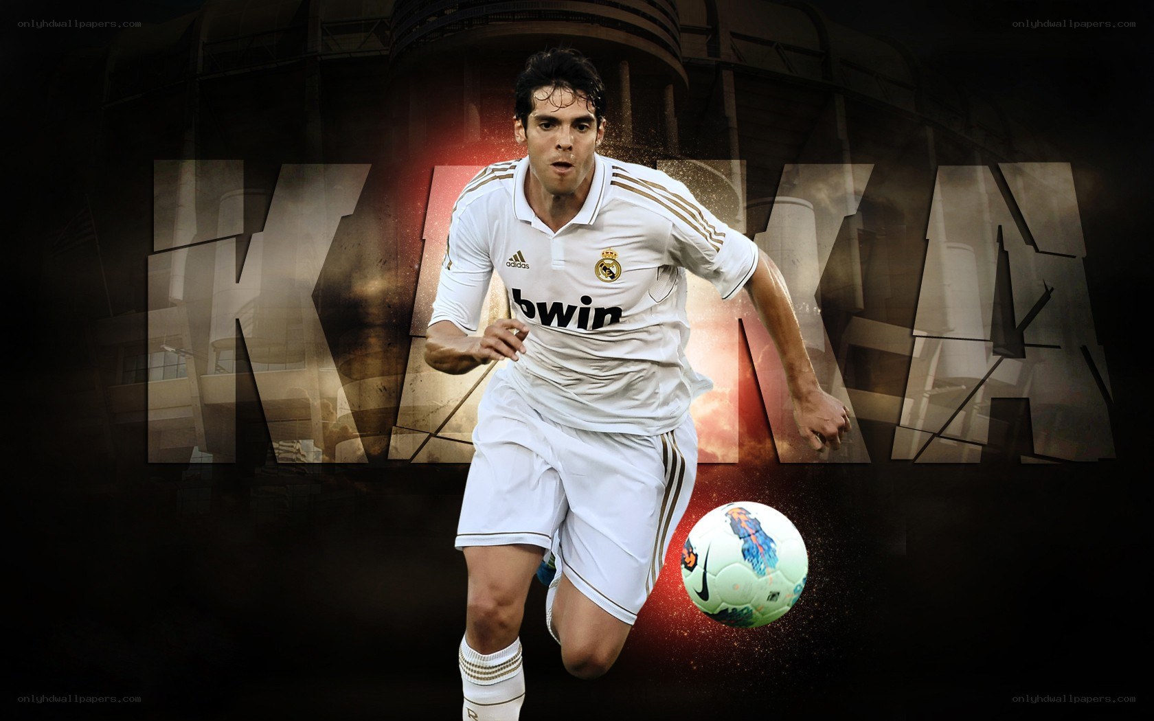 Kaka in Real Madrid kit