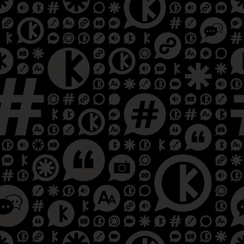 KakaoTalk app icon pattern