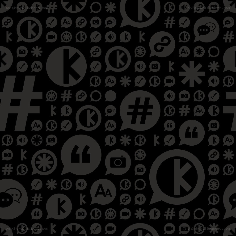 KakaoTalk app icon pattern