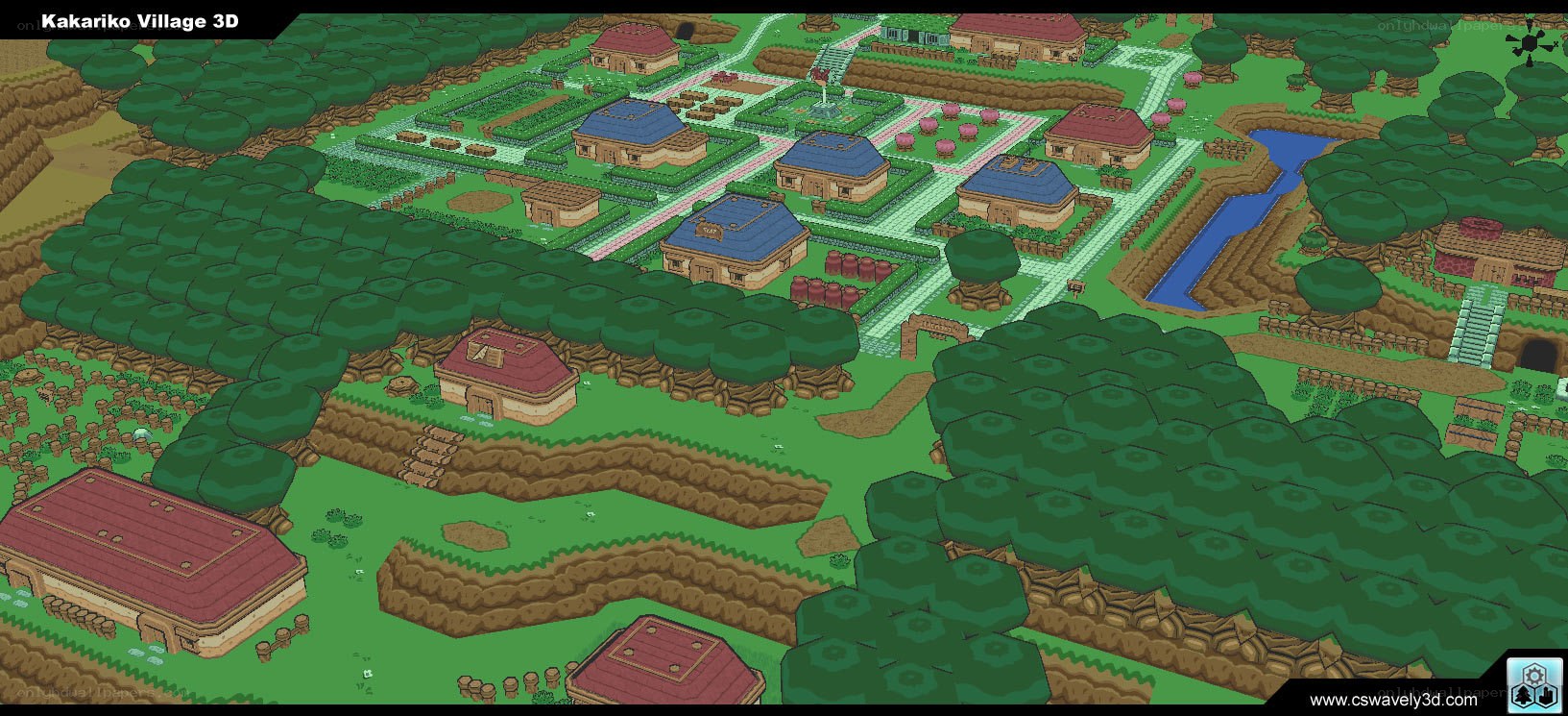 Kakariko Village 3D