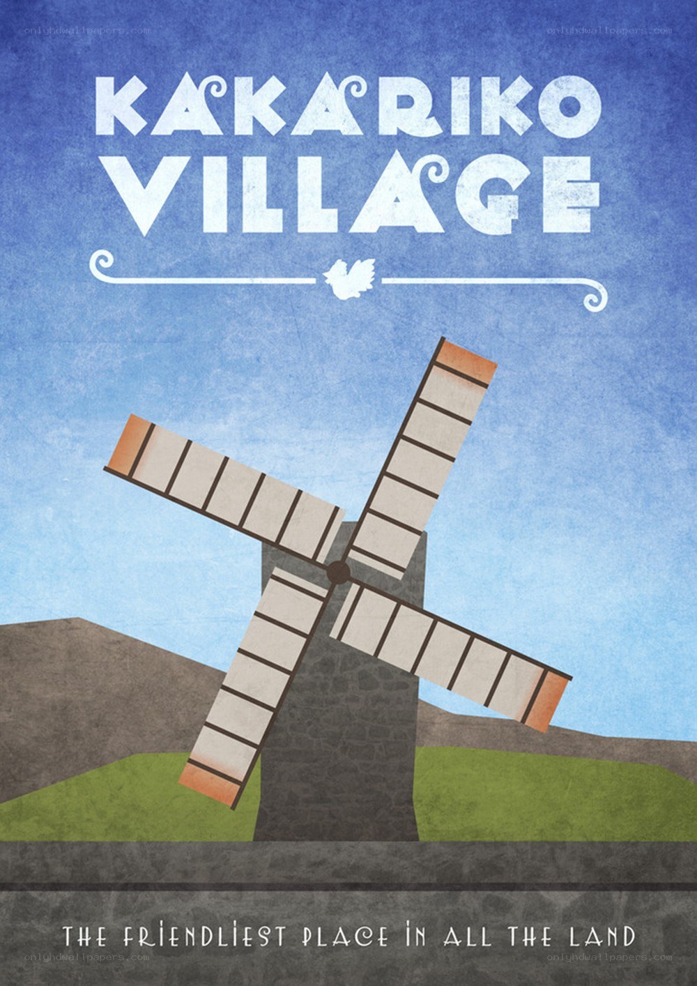 Kakariko Village poster