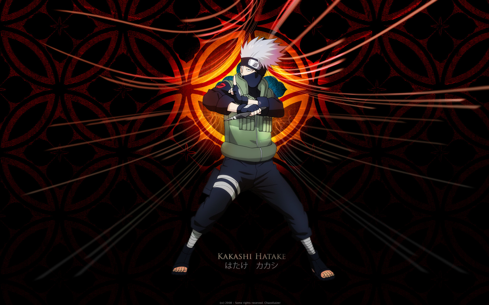 Kakashi Hatake action pose